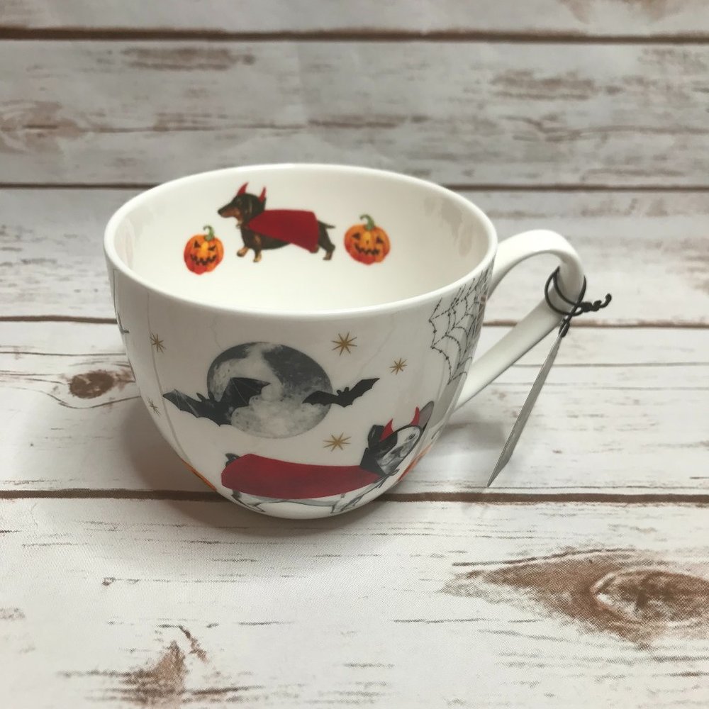 Harvest Green Studio Halloween Dog Mug